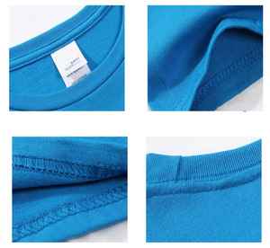 T-shirts en Chine pour filles T-shirts pour garçons en coton blanc Teen - Product Image 3