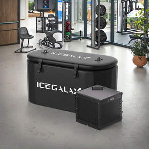 ICEGALAX bak mandi es portabel, terapi air pendingin PVC dapat ditiup dingin terjun es untuk dewasa, pemulihan kebugaran - Product Image 6