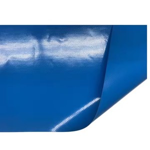 900gsm PVC Tarp CuộN xe tải Trailer Sider Rèm PVC Vải vải - Product Image 4