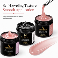 HEMA Free Professional Low Heat Self Leveling Smooth Finish Soak Off UV LED Fast Salon Extension Nail