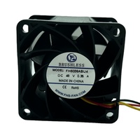 6038 6CM EC Bürstenloser Axiallüfter 60x60x38mm 80V~230V für High-End-Server, redundante industrielle Frequenzumrichter
