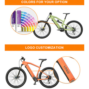 Vélo électrique à grande vitesse personnalisé avec moteur sans balais en alliage d'aluminium, deux roues, batterie grande capacité, VTT 27,5 750w - Product Image 3