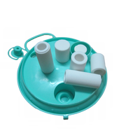 Élément filtrant auto-scellant en UHMWPE fritté, scellage instantané à la contact avec l'eau