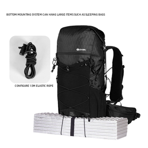 <span class=keywords><strong>Sac</strong></span> <span class=keywords><strong>à</strong></span> <span class=keywords><strong>dos</strong></span> extérieur léger de grande capacité de <span class=keywords><strong>40</strong></span> <span class=keywords><strong>litres</strong></span> pour hommes et femmes Système de randonnée et de camping imperméable - Product Image 4