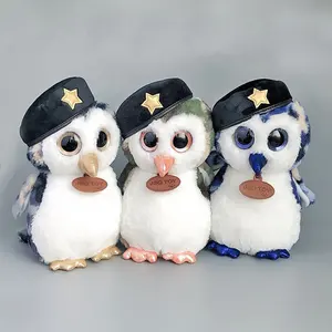 ICTI มาตรฐานเพนกวินของเล่นตุ๊กตากับหมวกขายส่งยัดไส้นุ่มสัตว์ราคาถูกตุ๊กตาเพนกวินของเล่น