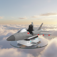 Simulador de Vuelo VR 9D JiaYi JY-FJ01S, Atracción Comercial de PVC para Interiores, para Centros Comerciales, Capacidad de 100-500 kg, hasta 4 Pasajeros