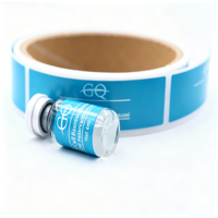 Feuille d'autocollants holographiques personnalisés, étiquettes pour flacons 3ml 5ml 10ml, autocollants avec logo personnalisé, étiquettes d'emballage
