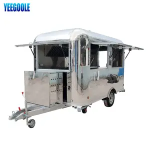 Không Gian Lớn Di Động Thực Phẩm Trailer, Đồ Ăn Nhẹ Thực Phẩm Giỏ Hàng, Nhanh Chóng Thực Phẩm Xe Tải Mua Một Thực Phẩm Xe Tải