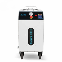 Machine de nettoyage à la glace sèche pour voiture, légère, 80L, avec lance télescopique pour le nettoyage des toits