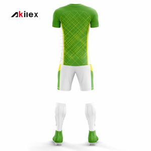 طقم كرة قدم مخصص رخيص مع تطريز مجاني للشعار، تصاميم قمصان كرة القدم الموحدة - Product Image 2