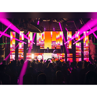 P2.9 P2.97 Pantalla de pared de escenario Dj Media fachadas vídeo Truss concierto Fondo 2,9mm pantalla Led