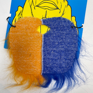 <span class=keywords><strong>Fausse</strong></span> <span class=keywords><strong>barbe</strong></span> drapeau national, accessoire de déguisement amusant pour supporter de football, événement sportif, carnaval, fête - Product Image 6