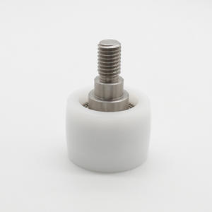 Rodillos de Nailon al por Mayor, Tornillos y Poleas de Doble Rodamiento DuPont 100P Recubiertas de Plástico POM para Resistencia al Desgaste - Product Image 3