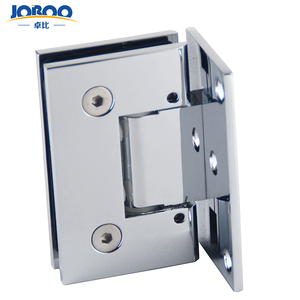 Joboo ZB721 регулируемые Твердые Латунные настенные крепления, прямые серии, подпружиненные стеклянные петли с офсетной задней пластиной - Product Image 4