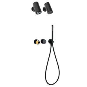 Mezclador de Ducha Termostático Multifuncional de 3 Vías, Empotrado en la Pared, con Construcción de Latón, para Uso en Hoteles - Product Image 1