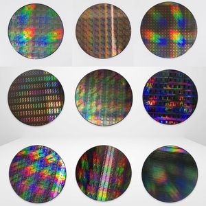 Wafer in Silicio Monocristallino da 6/8/12 Pollici per AI/CPU/GPU - Regalo Tecnologico Iridescente e Decorazione da Scrivania Futuristica (Grado IC) - Product Image 5