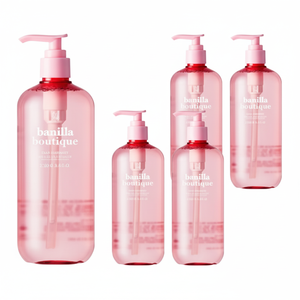 Offerta Speciale: Shampoo e Profumo 2-in-1 Organico Idratante Vanilla Boutique, Confezione da 5 Flaconi da 500ml - Product Image 1