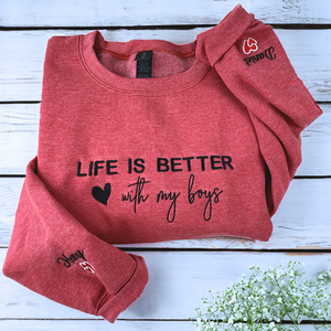Autunno inverno <span class=keywords><strong>calcio</strong></span> mamma felpa o t-shirt modello 3D ricamato nome sulla manica Logo anteriore regalo perfetto per la mamma - Product Image 6