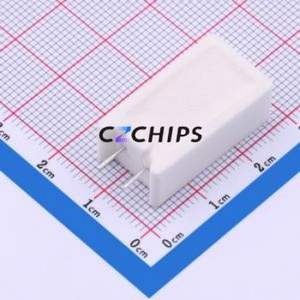 Résistance traversante SQM5W33RJ, composant traversant (THT), pas de 5 mm, ciment, 33 ohms, 5 % - Product Image 2