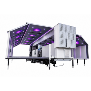Remorque Scène Mobile Extensible <span class=keywords><strong>de</strong></span> Luxe pour Événements, Camion <span class=keywords><strong>de</strong></span> Restauration, Véhicule Promotionnel pour Mariages, Célébrations et Banquets - Product Image 1