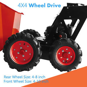 Vier Wielen 500Kg Wielaandrijving Kruiwagen Mini Dumper Wiel Dumper - Product Image 2