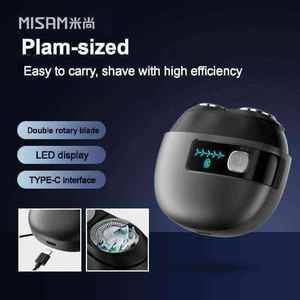 MS-307 <span class=keywords><strong>Rasoir</strong></span> de sécurité ergonomique durable à prix de gros, mini <span class=keywords><strong>rasoir</strong></span> électrique rechargeable portable pour hommes - Product Image 4