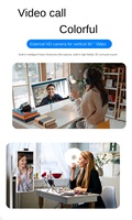 Téléviseur intelligent portable de 21,5 à 32 pouces avec écran tactile rotatif, écran d'affichage portable Android avec caméra, support de tablette avec roulettes, téléviseur rechargeable