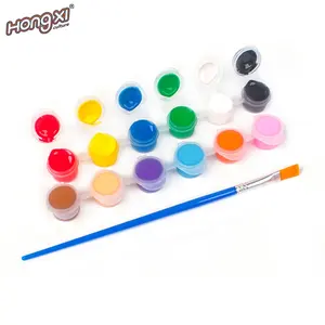 Manufacturer Can Customize OEM Acrylic Paint Set 12colors 2ml Mixed Paint Children's Handmade Graffiti Crafts Canvas Wood Fabric