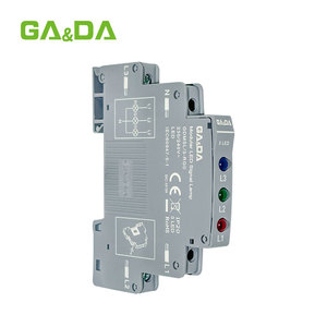 <span class=keywords><strong>GA</strong></span>&DA GDMSL/3 Indicateur lumineux modulaire triphasé à 3 LED, montage sur rail DIN, 230V - Product Image 1