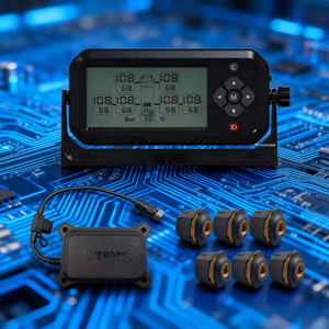 Sistema de Monitoreo de Presión de Neumáticos (TPMS) Inalámbrico Universal CXT de Alta Calidad para Camiones, Remolques, Autobuses y Vehículos Todoterreno (<span class=keywords><strong>OTR</strong></span>) de 14 Ruedas - Product Image 2