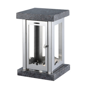 Rectangle Shape <strong>Grave</strong> Lantern Japonaise Granite Religious <strong>Memorial</strong> Lanterns Stainless Steel Cemetery Lantern Lamps - Product Image 6