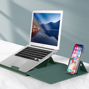 2025 Dunne Pu Lederen Laptop Hoes Koffer Zakelijke Notebook <span class=keywords><strong>Computer</strong></span> Waterdichte Tas Beschermhoes Aktetassen - Product Image 2