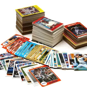 Custom Baseball Basketball Football Sport Playing Card Game Printed Football Star Poker Cards Game