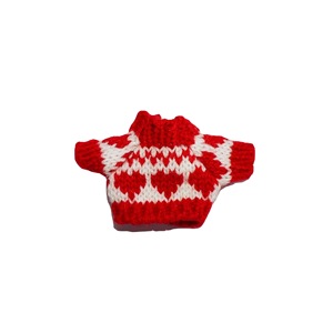 Hot Sale 10cm Kunststoff Kopf Hunde kleidung Großhandel 8 Punkte BJD Mode Puppe Zubehör Spielzeug puppe Pullover Puppe - Product Image 5