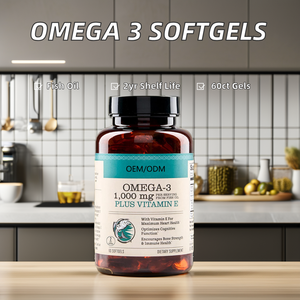 Aceite de pescado de Alaska Omega 3Softgels, DHA EPA con vitamina E, salud del corazón, función cerebral y soporte de Movilidad Articular - Product Image 4