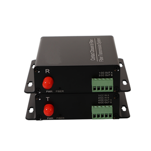Convertisseur de contact sec industriel sur Ethernet 1 canal, meilleure qualité, fermeture de contact sur fibre optique - Product Image 4