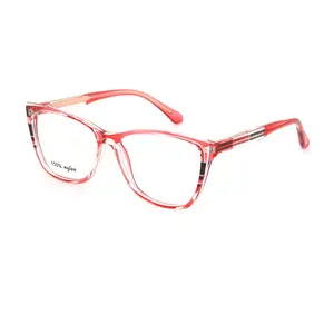 Wholesale Of High Quality TR90 Eyeglass Frames Anti Blue Light Computer Glasses Large Frame Square Optical Glasses In Factories