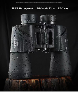 야외 여행을위한 전문 12X50 ED 쌍안경 울트라 클리어 대형 <span class=keywords><strong>50mm</strong></span> 객관적인 고출력 낮은 조명 레벨 야간 플라스틱 - Product Image 3