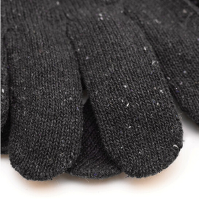 Guantes de trabajo de seguridad de punto de hilo de polialgodón antisuciedad negros para manejo de almacenes de fábrica de construcción industrial reutilizables duraderos - Product Image 3