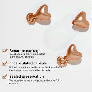 Cápsulas de Esencia de Fullereno Hidratante e Iluminadora, Control de Grasa, Reparación, Cápsulas de Esencia de <span class=keywords><strong>Placenta</strong></span> - Product Image 4