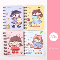 Material Escolar Personalizado, Cuaderno de Espiral con Hojas Sueltas, Tapa Dura, Mini Diario, Bloc de Notas, Venta Caliente, 80 Hojas, 80x105mm