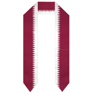 Étole de remise de diplôme nationale de Curaçao 2026 pour étudiants en échange universitaire, unisexe adulte, assortie à la bannière de remise de diplôme, 72 pouces de long - Product Image 6
