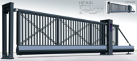 Aluminium Cantilever Gate Privacy Gates Systeem Automatische Elektrische Aluminium Oprit Glijdende Cantilever Poort