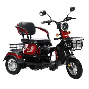 Triciclo elettrico economico a tre ruote per adulti a tre ruote per Scooter pieghevole a 3 ruote per adulti