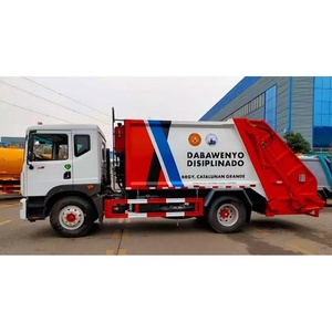 15cbm Compression Garbage Truck Euro 3 Emission Standard Municipal Sanitation <b>Waste</b> Collection Vehicle with Remote Control - Product Image 6