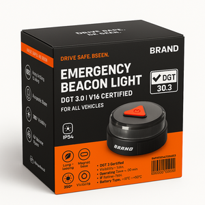 Luz de Emergencia V16 Homologada Con GPS para Coche, Baliza IoT Obligatoria <span class=keywords><strong>DGT</strong></span> - Product Image 5