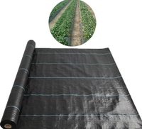 Tapis de protection pour arbres ronds/carrés, anti-mauvaises herbes, en tissu barrière, prix de gros
