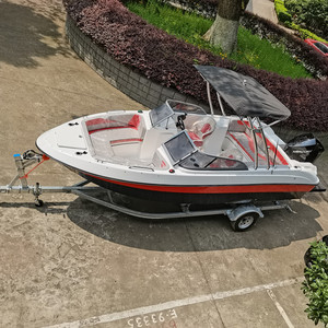 Lancha Rápida de Fibra de Vidrio de 22 pies para 8 Pasajeros, con Motor, para Venta al Por Mayor - Product Image 3