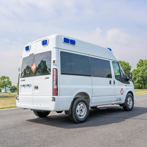 <span class=keywords><strong>Ambulancia</strong></span> JMC Fushun 2.0T Diésel, Chasis RWD, Cabina Ancha, Bajo Costo, China VI - Product Image 6