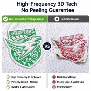 Parches Termoadhesivos de Diseño con Grabado 3D de Alta Frecuencia Resistentes a la Abrasión para Bolsos, Faldas y Ropa - Product Image 2